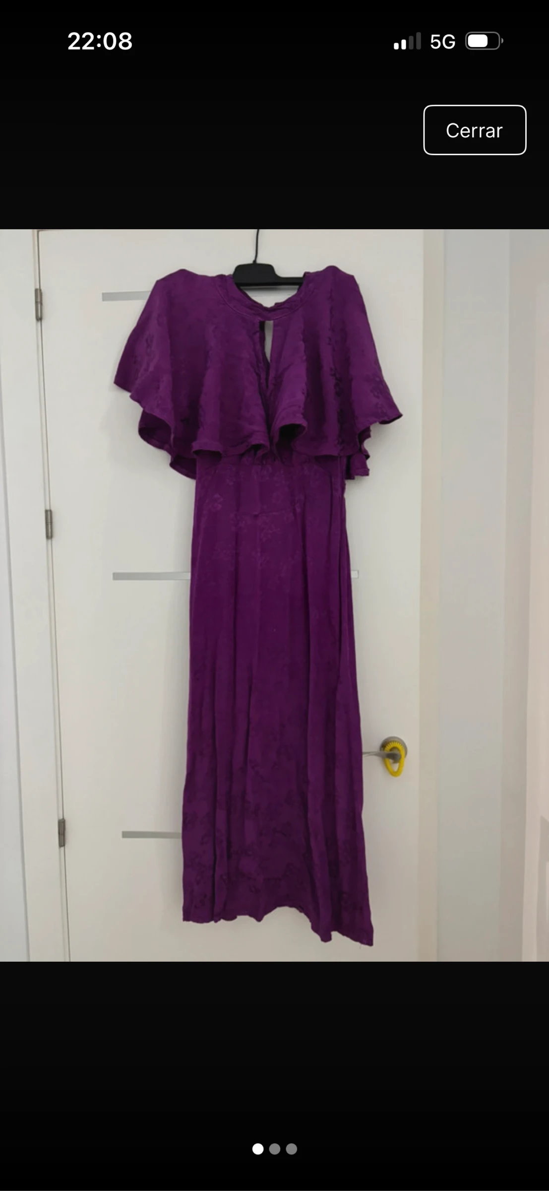 Vestido de Fiesta Morado 
